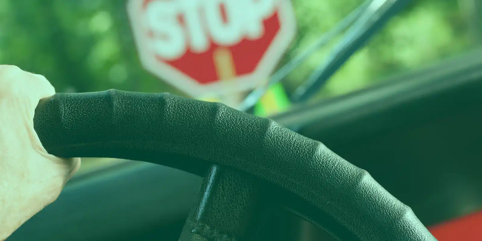 stop priorité voiture